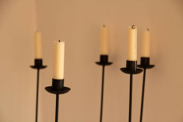Candles in a room - Photo, Image