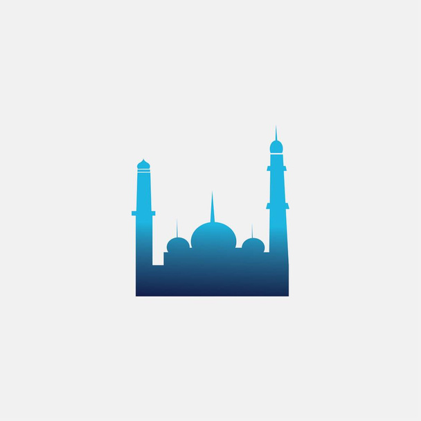 návrh vektorové ilustrace ikon mešity - Vektor, obrázek