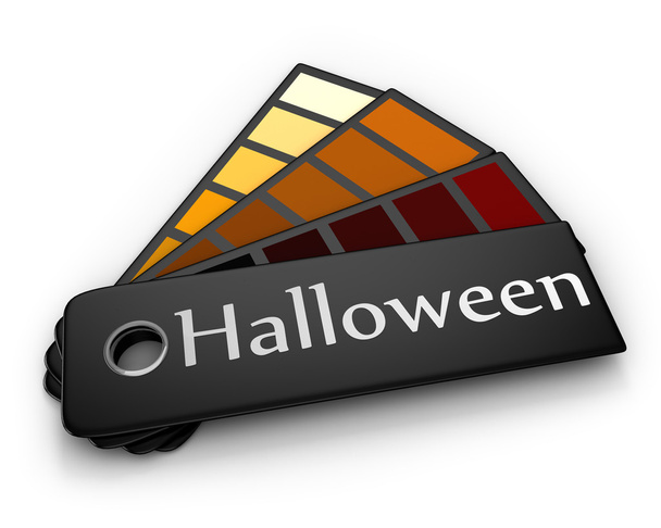 Paleta de cores de Halloween
 - Foto, Imagem