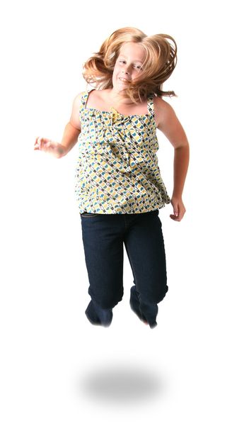 Child teenager jumping - Fotografie, Obrázek