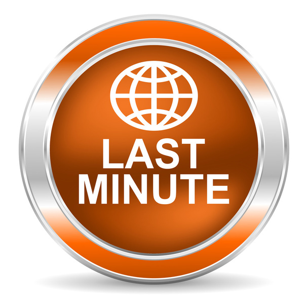 last minute icon - Foto, Bild
