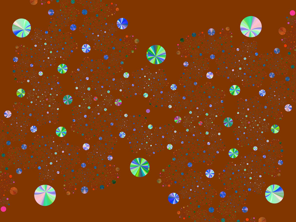 πολύχρωμο fractal διακοσμητικό χαρακτηριστικό γνώρισμα, μαγικός λαμπρότητα, υπέροχο h - Φωτογραφία, εικόνα