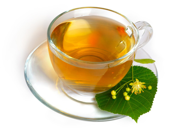 herbata z lipy i kwiaty - Zdjęcie, obraz