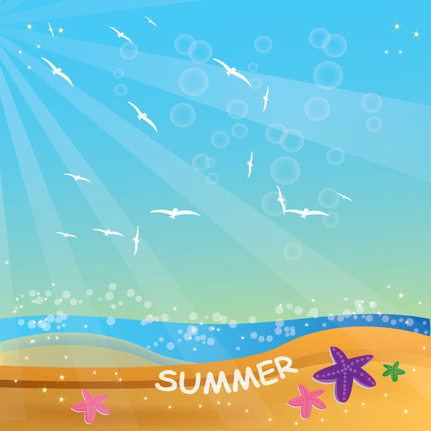 Summer - Vector, afbeelding