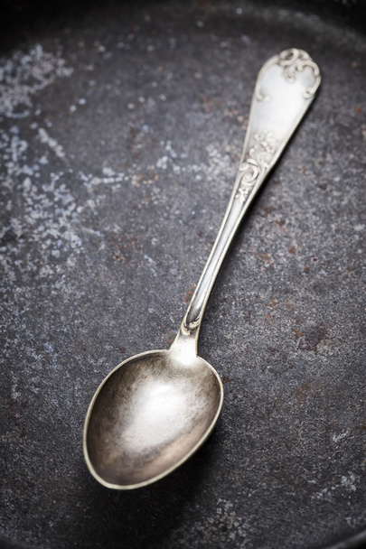 spoon in empty pan - Foto, immagini