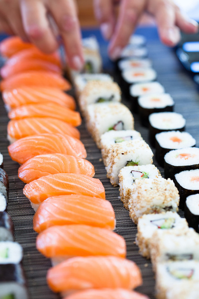 Fresh sushi - Foto, imagen