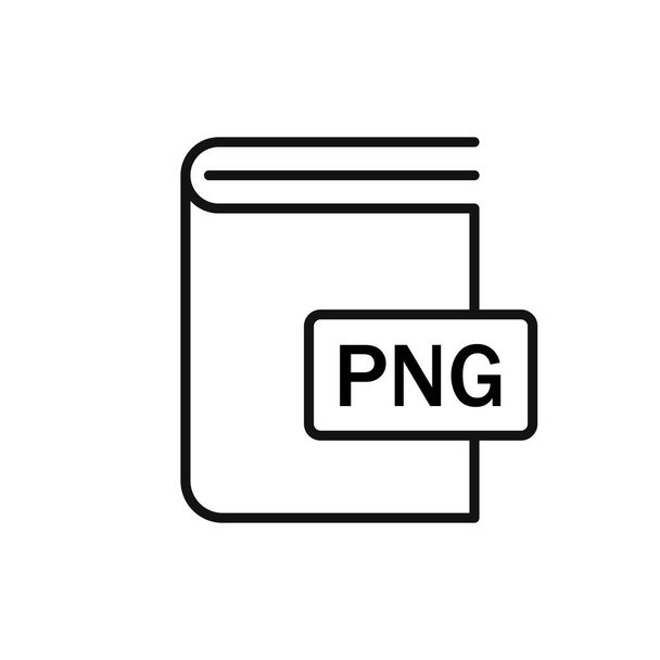 Könyv PNG formátumú ikon. Vektorillusztráció - Vektor, kép
