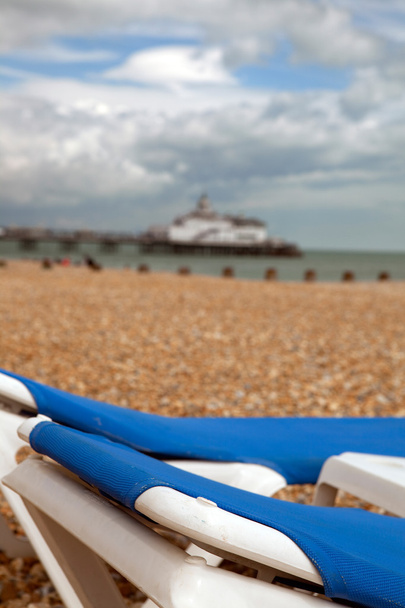 Seasideholiday resort Eastbourne molo Inghilterra
 - Foto, immagini