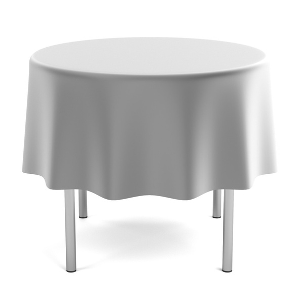 Реалистичный 3D рендеринг стола со скатертью
 - Фото, изображение