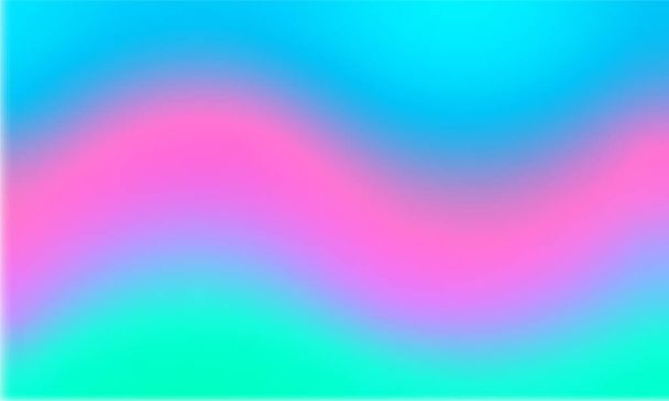 Pastel renk tasarımında holografik soyut arkaplan - Vektör, Görsel