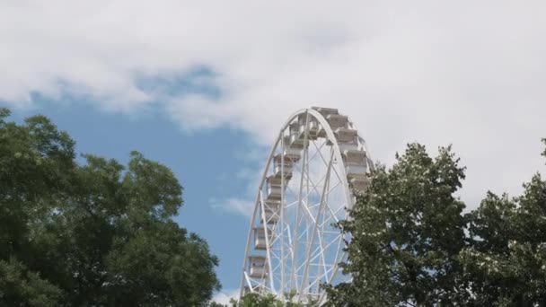 Ferris wheel "Budapest eye" .Budapest, Magyarország - Felvétel, videó