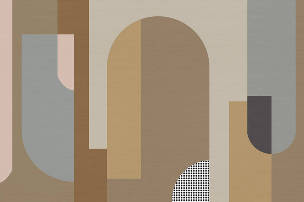 3d абстракція з коричневими овалами
 - Фото, зображення