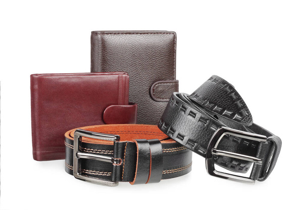 Belt, purse, belt, isolated on white background - Photo, Image