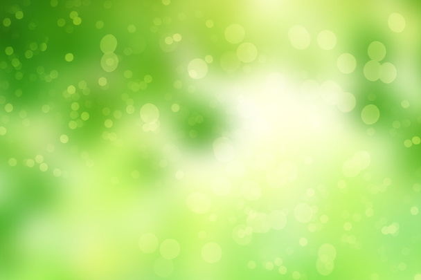 Immagine astratta verde di sfondo con luci bokeh
 - Foto, immagini