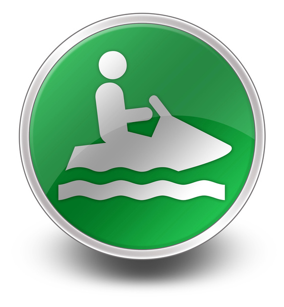 Icon, Button, Pictogram Personal Watercraft - Fotografie, Obrázek