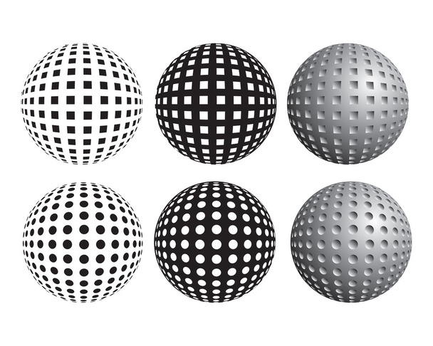 Ball-scircle-square - Vector, Image