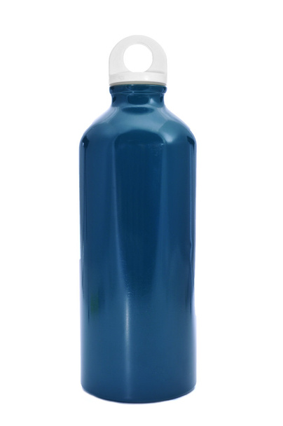 botella de agua de metal
 - Foto, Imagen