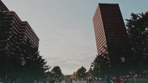 Paisaje urbano de Chuo-ku, Tokio Nihombashi Mitsukoshi - Metraje, vídeo