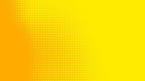 Tečky polotón žlutá oranžová barva vzor gradient textura s technologií digitální pozadí. tečky pop art komiksy s letní pozadí.  - Fotografie, Obrázek