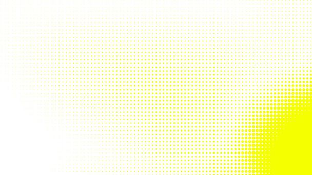 Punto medio tono blanco amarillo patrón de color gradiente textura con tecnología de fondo digital. Puntos pop art cómics con fondo de verano.  - Foto, Imagen