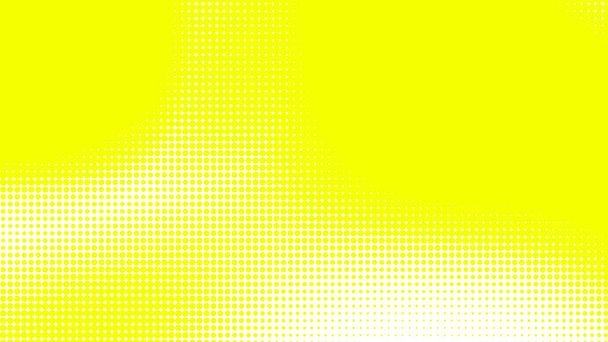 Kropki półton biały żółty wzór kolorów gradientu tekstury z technologii cyfrowego tła. Kropki pop art komiksy z letnim tle.  - Zdjęcie, obraz