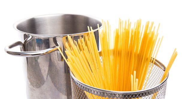 Spaghetti In A Pot - Foto, afbeelding