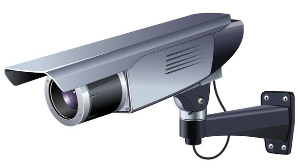güvenlik kamerası - Vektör, Görsel