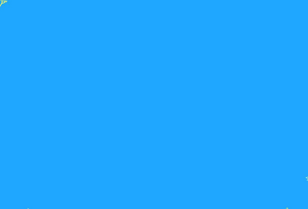 Azzurro, vettore giallo sfondo naturale con rami. Illustrazione Doodle di foglie e rami in stile Origami. Nuovo design per il tuo business. - Vettoriali, immagini