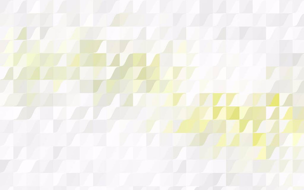 Light Pink, Yellow vector abstract colorful background, which consist of triangles. Pattern with colored triangles on white background. - Vector, Image