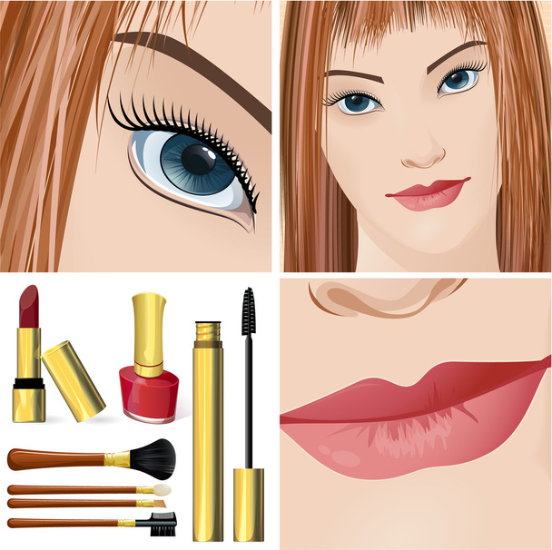 Make-up. . - Vector, Image