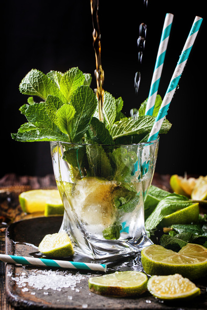 Mojito cocktail - Fotoğraf, Görsel