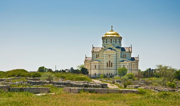 Καθεδρικός ναός του Αγίου vladimir. η χερσόνησος της Κριμαίας - Φωτογραφία, εικόνα