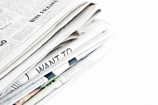 Изолированные газеты
 - Фото, изображение