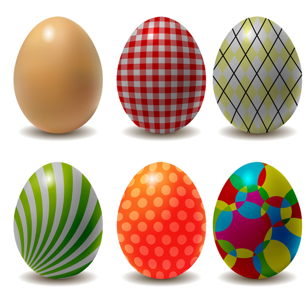 Easter eggs - Vector, Image