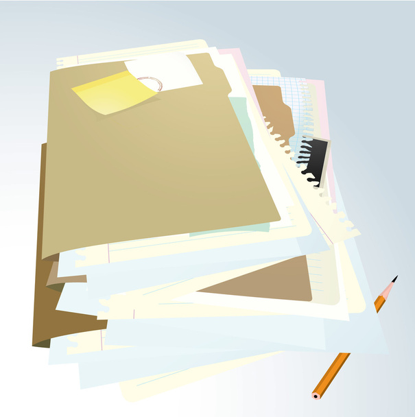 Carpeta de documentos
 - Vector, imagen