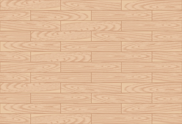 Wooden floor vector tiled texture - Vector, Image