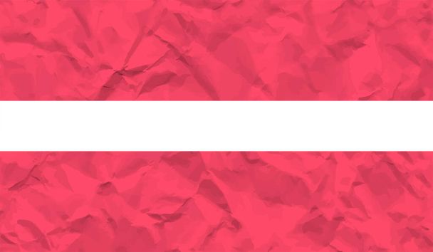 Bandera grunge nacional Letonia para tus diseños. - Vector, Imagen