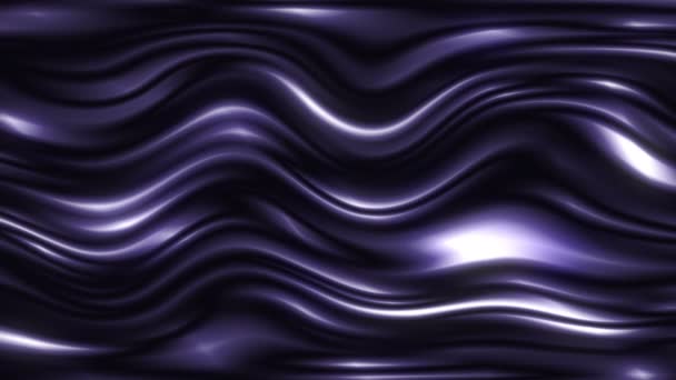 湾曲した波状の表面は光を反射し続けます. - 映像、動画