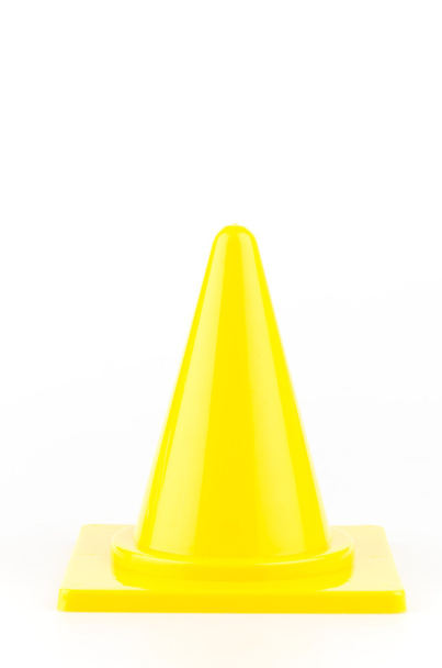 Traffic cones isolated white background - Photo, Image