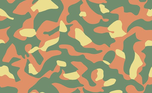 Camouflage militare texture sfondo stampa kaki - Illustrazione vettoriale - Vettoriali, immagini