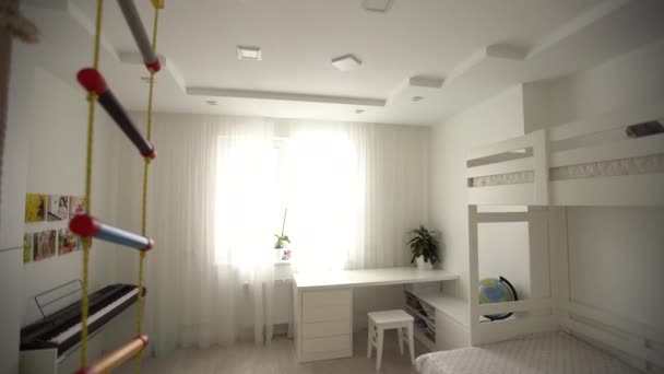 No people overview of room, childrens room overview. - Záběry, video