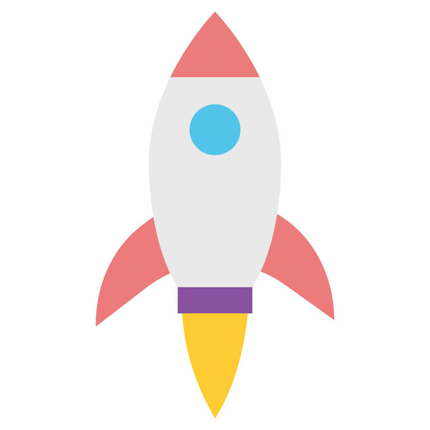 vektorová ilustrace ikony rakety - Vektor, obrázek