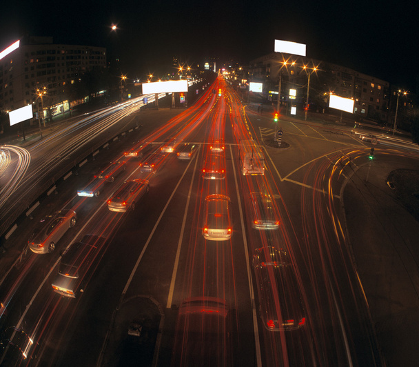 Night traffic. - Photo, Image