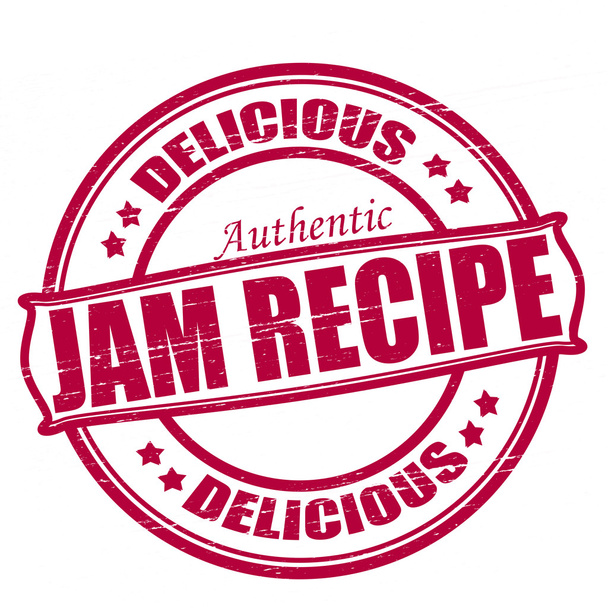 jam recept - Vector, afbeelding