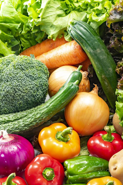 Légumes frais et délicieux nourrissants - Photo, image