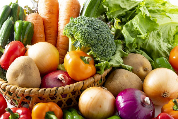 Vegetais nutritivos frescos e deliciosos - Foto, Imagem