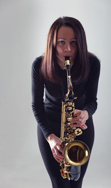 saxofonista - Foto, imagen