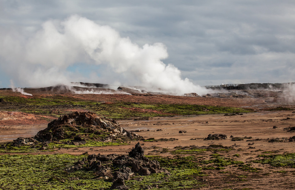 Geothermal area - Photo, Image