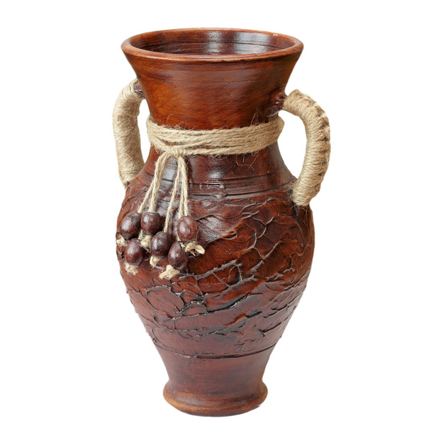 Ізольована глини ваза
 - Фото, зображення