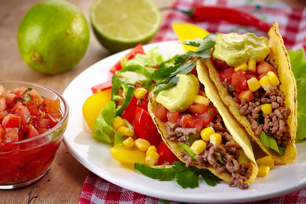 Tacos alimentaires mexicains
 - Photo, image
